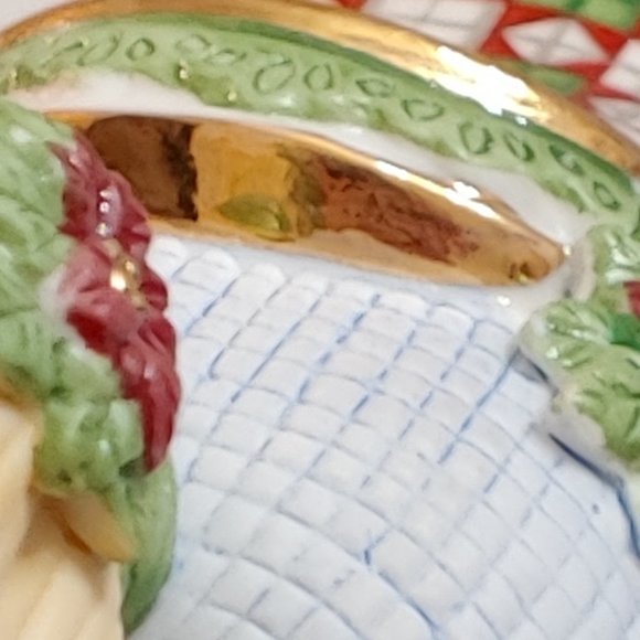 Lenox Christmas Carousel Horse  [ 2014 ] Height: 8 3/4 in - Picture 9 of 10